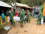 Ga Ry Border Post helps evacuate over 40 households from high-risk landslide area